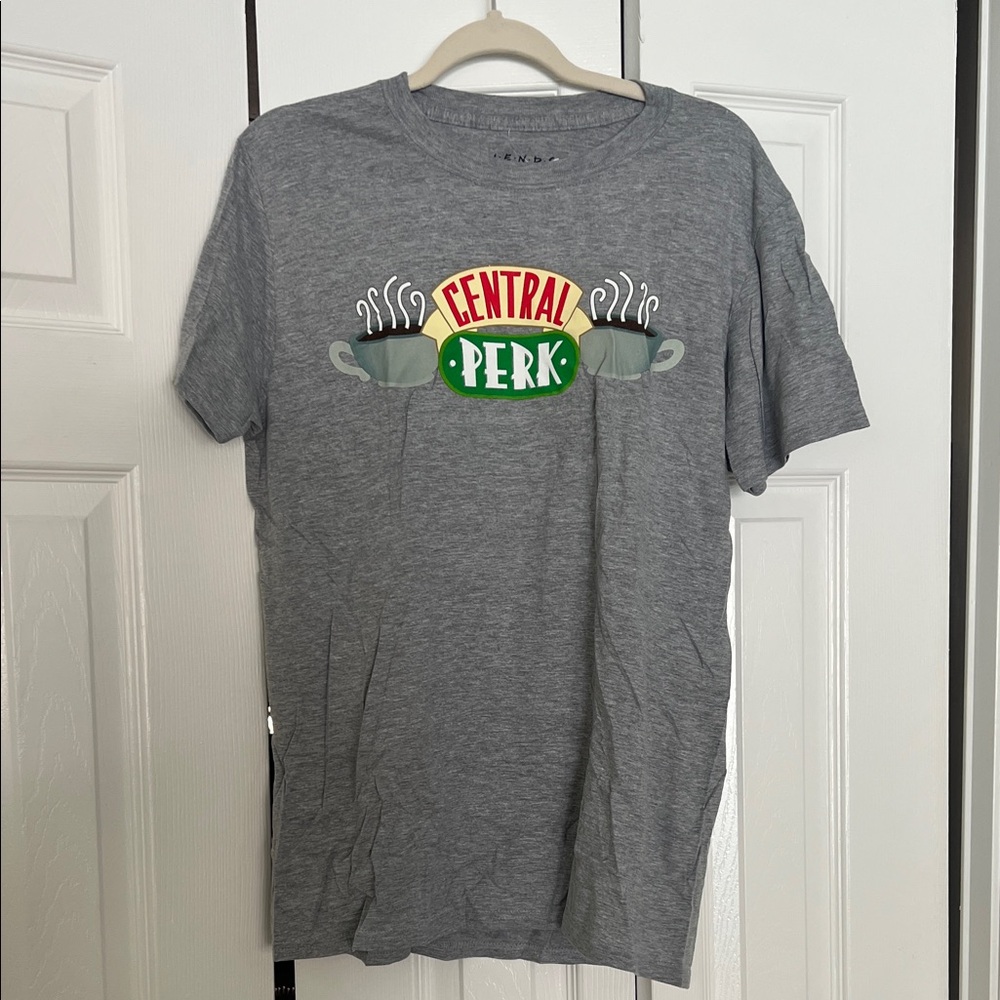 FRIENDS Central Perk Gray T-Shirt NWOT